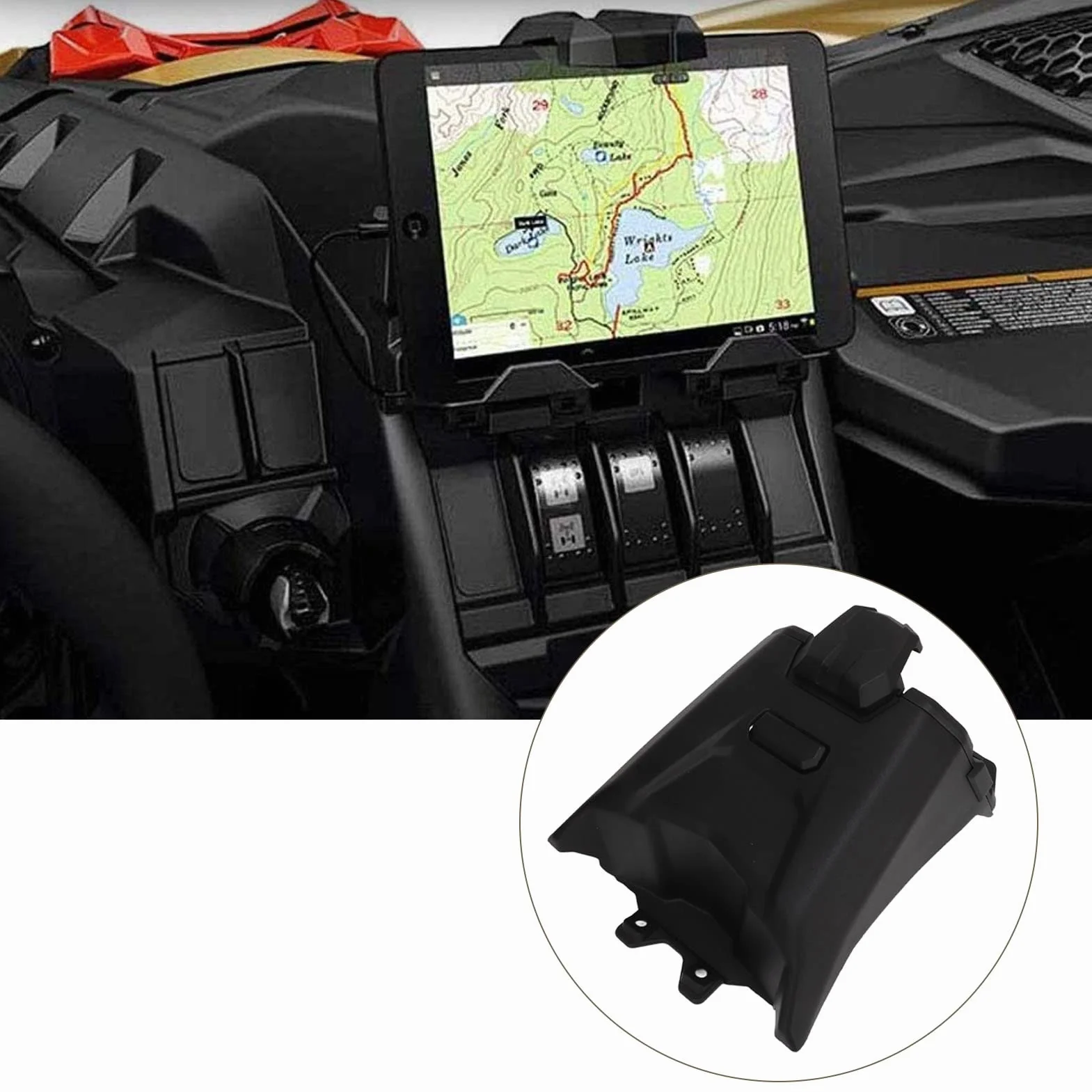 Uchwyt na Urządzenie Elektroniczne, Uchwyt na Urządzenie Elektroniczne ze zintegrowaną wymianą Schowka dla Maverick X3