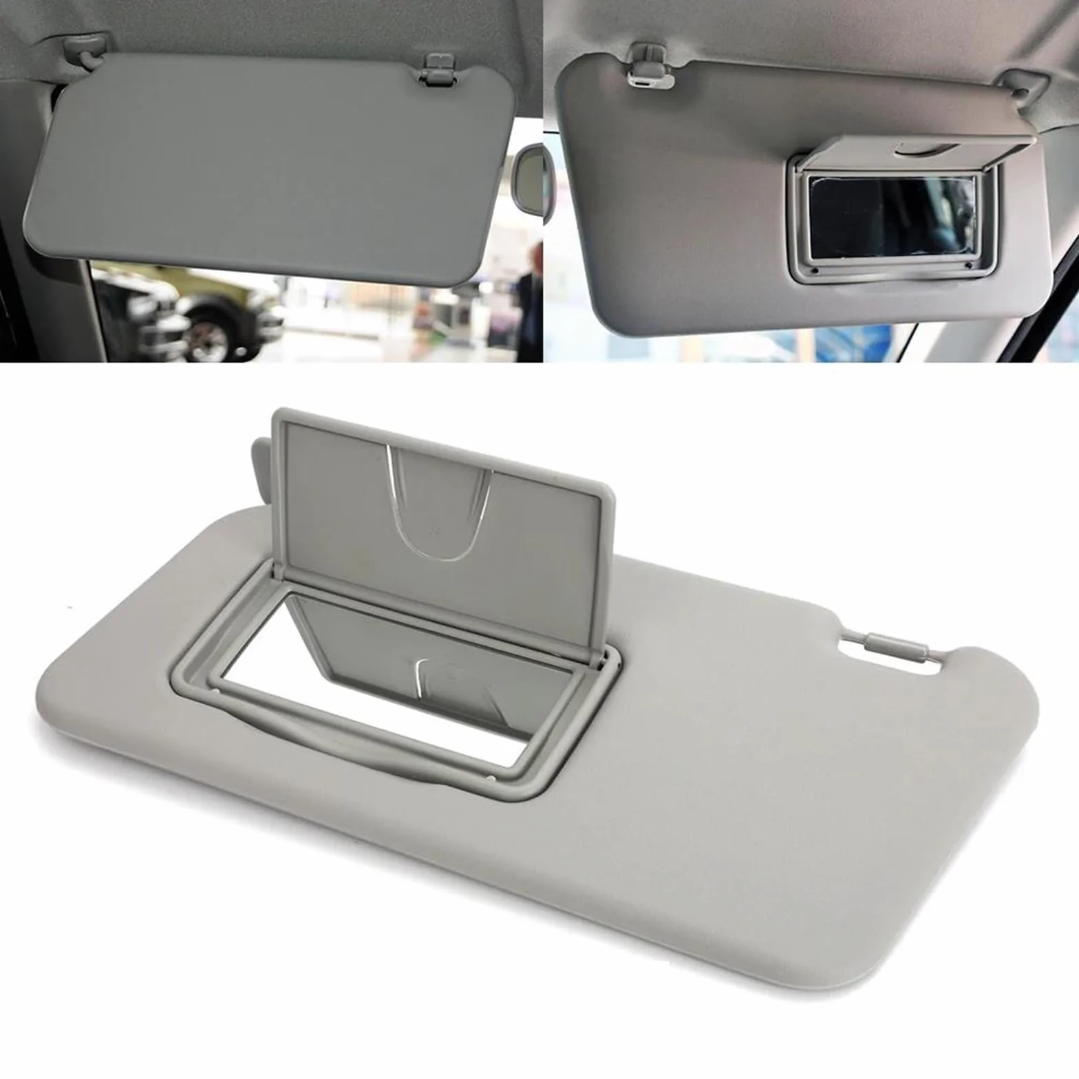 Do Suzuki Swift 2006-2010 do Splash 2011 84802-63J51 samochodowa osłona przeciwsłoneczna lewa prawa z lusterkiem samochodowa osłona przeciwsłoneczna (lewa)
